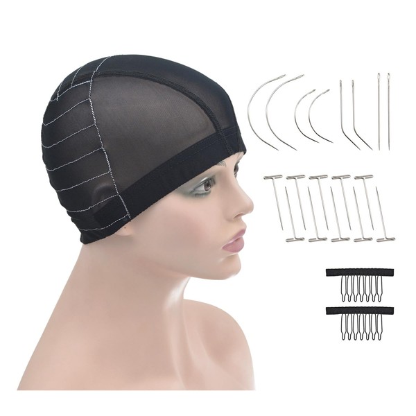 White Thread Wig, Net Cap, Mesh Wig Cap, Braided Wig