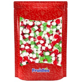 Fruidles Christmas JuJu Jelly Drops, Delicious Gummy Candy, Gluten-Free, Fun and Festive Holiday Snacking, Party Favor (1 Pound)