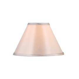 Aspen Creative 58756, Empire Uno Lamp Shade, Champagne, 4" Top x 10" Bottom x 7" Slant Height, Slip UNO 33mm
