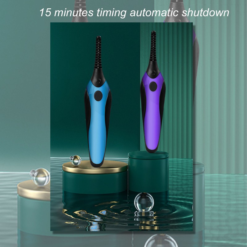 Long Lasting Electric Heated Eyelash Curler 3 Gears Temperature Control