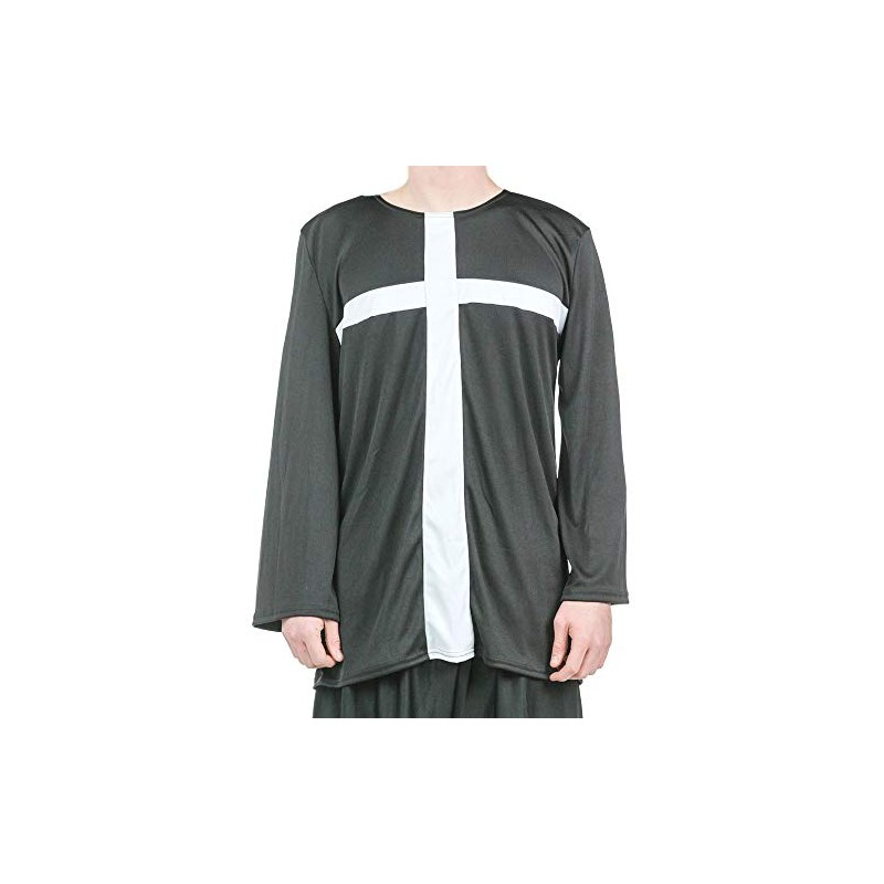 Túnica inspirada en Danzcue para niños, Negro-blanco, S-M-Child