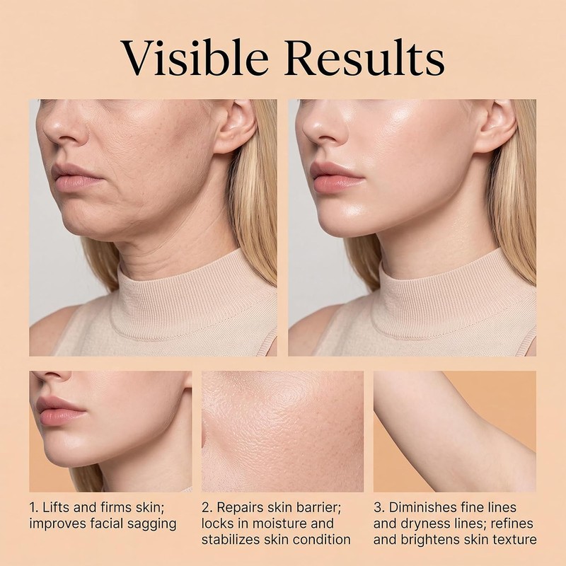 Crema corporal reafirmante con péptidos, loción corporal con péptidos (1pcs)