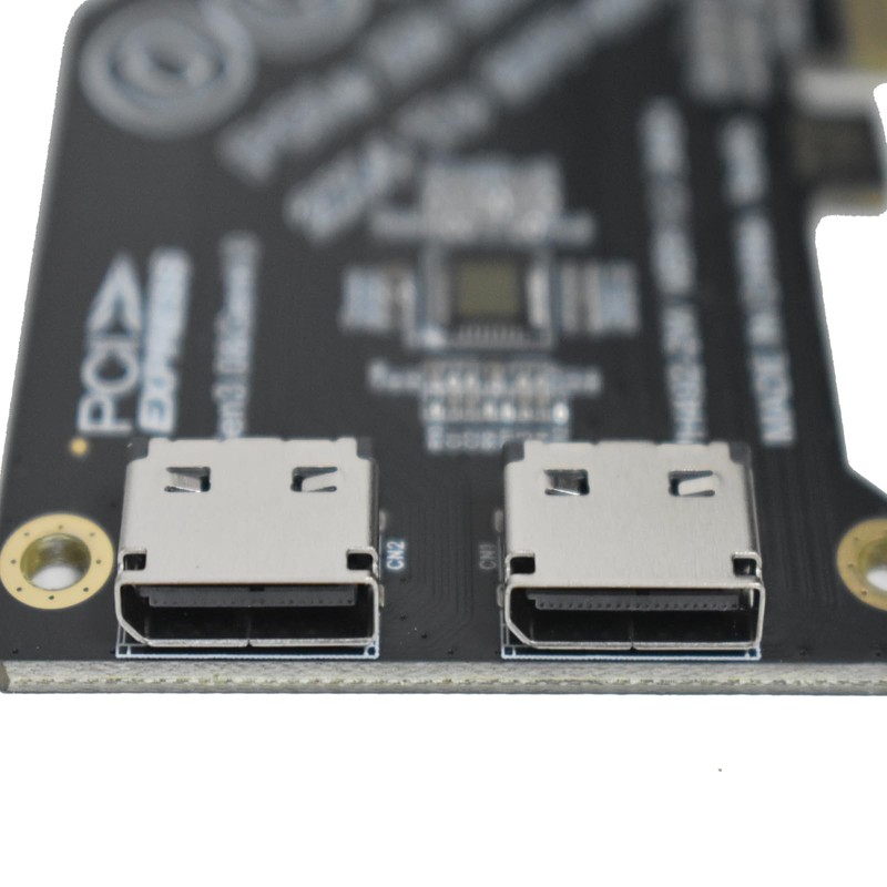LetLinkSo Gen4 PCIe to Oculink SFF-8612 Adapter SFF-8611 External Graphics