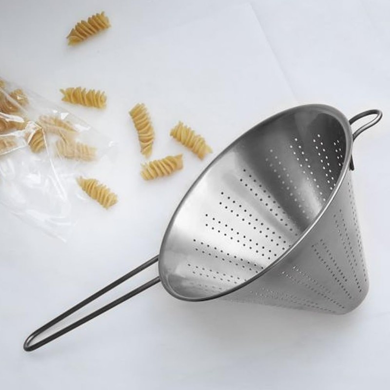 Arga Spitzsieb Küchensieb, Durchmesser 16 cm, aus Edelstahl