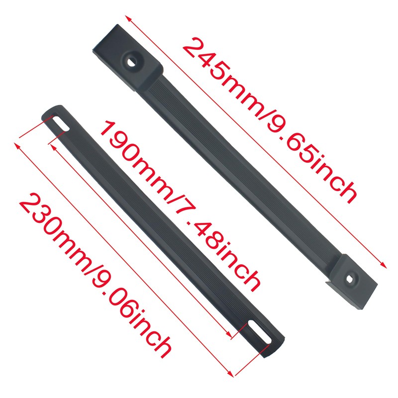 SYCZIOHU 2 PCS Speaker Handle Strap Black Speaker Handle Pull