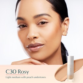 FLORASIS Serum Touch Perfecting Longwear Foundation Matte Finish Face Makeup for Women (C30 Rosy)