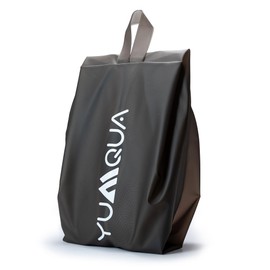 YUMQUA Water Resistant Travel Shoe Bags, Durable TPU Shoe Pouch, Shoe Storage Organizer with Zipper for Women Men Kids, Grey