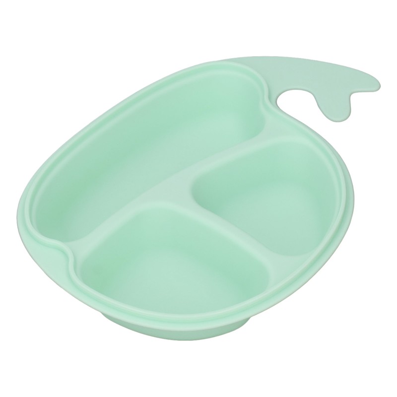 Whale Divided Plate Kids Divided Plate Sectioned Cartoon Baby Food