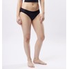 TomboyX Tucking Hiding Bikini Underwear, Secure Compression-Small/Black