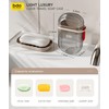 Doter Travel Soap Case, Leakproof Soap Container with Lid, Portable
