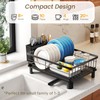 SNTD Dish Drying Rack - Small Dish Rack for Kitchen