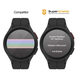 Supershieldz (2 Pack) Designed for Garmin Instinct 2X Solar Tempered Glass Screen Protector, Anti Scratch, Bubble Free