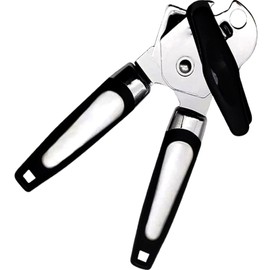 NTEK Tin Openers Can Opener, Manual Stainless Steel Tin Openers with Non-Slip Handle Can Openers, Smooth Edge, Perfect Kitchen Tool