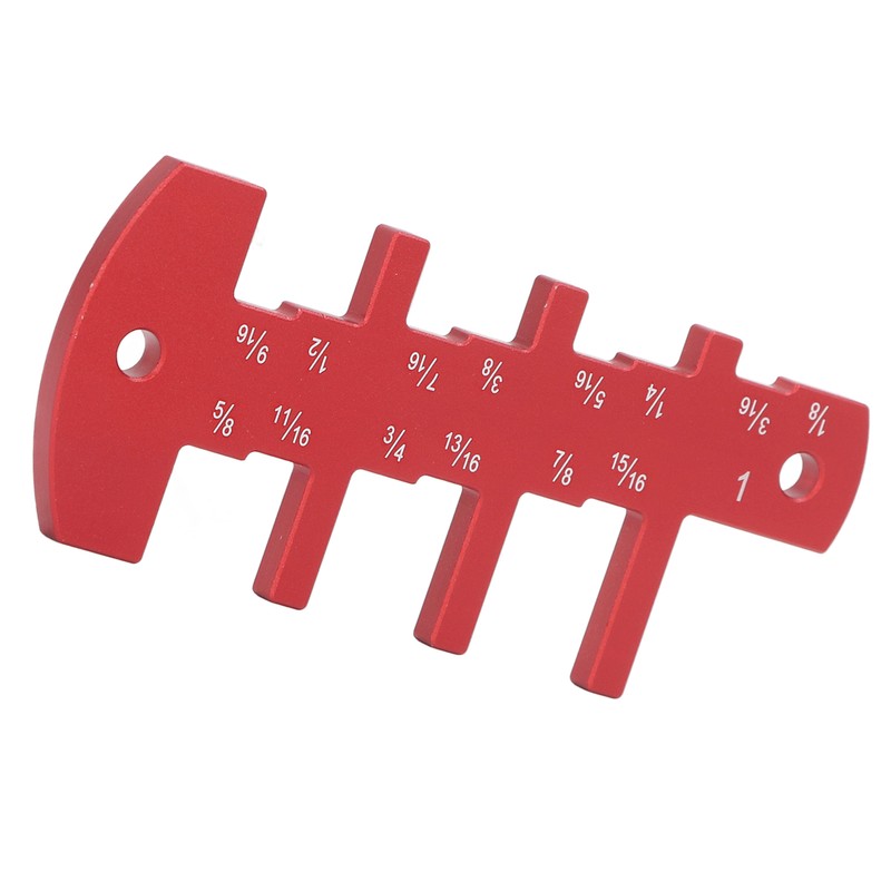 Step Depth Gauge for Table Saw Router Imperial Aluminum Alloy