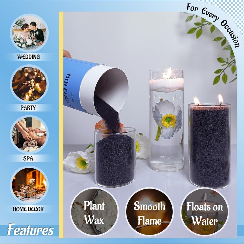 FLAMMUL Ink Aloes Sand Candles Sandalwood Scented Refillable Wax Lasts