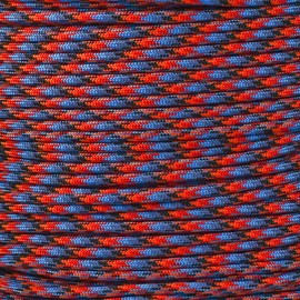 Paracord Planet Paracord with WindIt Wizard – 100 Foot Paracord with Black Winding Tool – Various Uses and Features (Hot Lava)