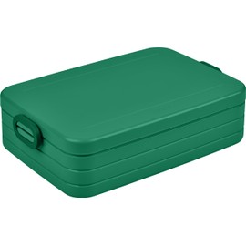 Mepal Take a Break Lunch Box with Compartments, Large, Suitable for up to 8 Slices of Bread, Ideal for Meal Prep, 1500 ml, Vivid Green