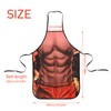 Suchoow Men's Funny Cooking Apron - Novelty BBQ Apron for