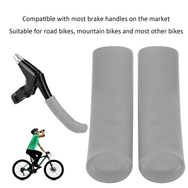 cersalt Silica Gel Brake Handle Cover, Brake Handle Lever Cover