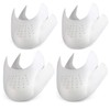 CuteHome 4 Pairs Mens Trainer Toe Caps Anti Wrinkle Shoe