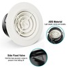 HG POWER 4 Inch Soffit Vent，Round Air Vent Cover with