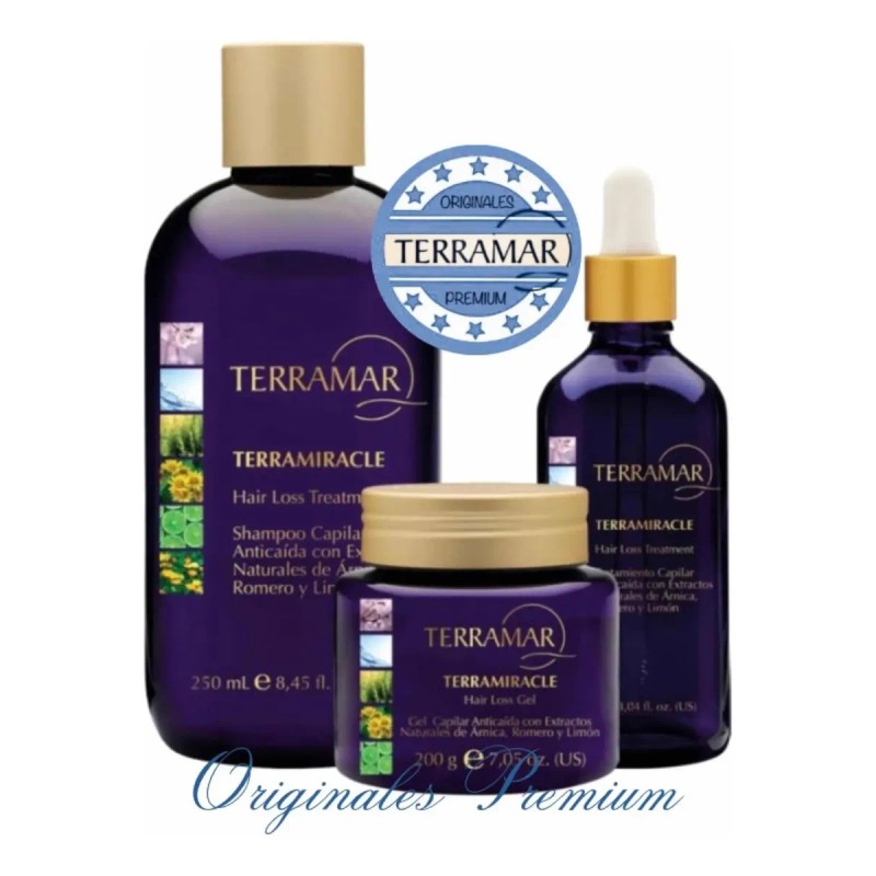 Set Anticaída Capilar Terramiracle Terramar, 3 Piezas!