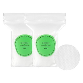Urban Leaves Cotton Gauze Embossed Skin Fit Pad Refill, 140 pieces, 2 pieces / 어반리브즈 순면 거즈 엠보싱 스킨핏 패드 리필, 140개입, 2개