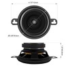 SONDPEX SDX Audio 3.5" Dual Cone Speaker 30W - Original
