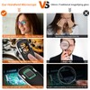 Digital Microscope Fixed Focus, 200x Mini Microscope Magnifier, Portable Handheld,