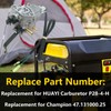 P28-4-H Carburetor Carb,Compatible with Dual Fuel Generator Champion 420CC 100296