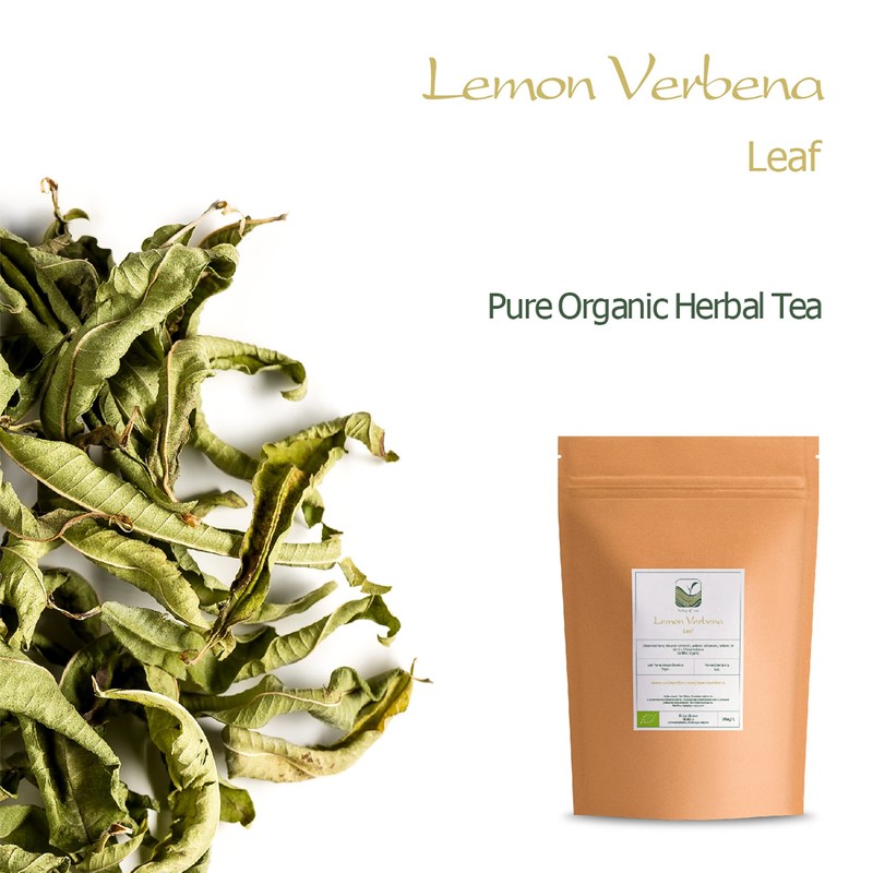 Lemon Verbena Organic Herbal Tea - Handpicked Cedron from Greece