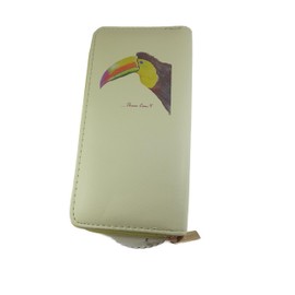 Black Ginger Toucan Large Purse Kat Jackson British Artist Design