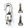 Heavy Duty Spring Hook Snap Nickel Plated 19 mm Square
