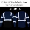 VENDACE Safety Reflective High Visibility Long Sleeve Shirts ANSI Class