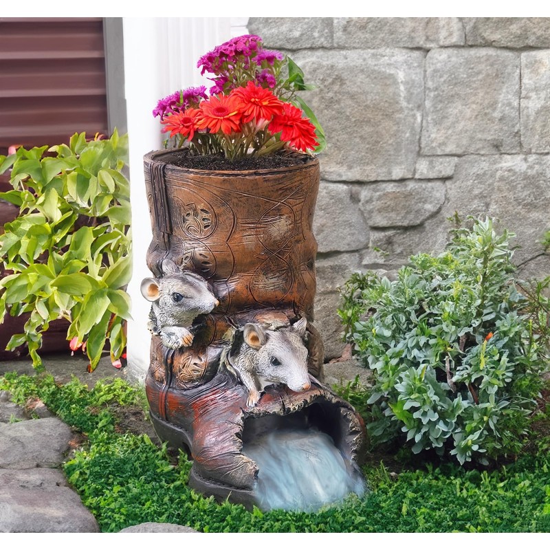 Euiroet Garden Rain Downspout Diverter, Splash Block & Gutter Extender,