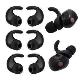 Luckvan Silicone Ear Hooks for Sony WF-1000XM5 Ear Tips Replacement Earbuds Tips for WF-1000XM5 WF-1000XM4 WF-1000XM3 Earbuds 3 Pairs