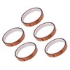 5Pcs High Temperature Tape Heat Resistance Insulating Heat Transfer Tape
