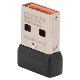 Yunseity USB-Empfänger für Maus und Tastatur, Empfänger-Ersatz für MX M590 M720 M570 und MK K230 K270 K375S K400 Plus K780 K580, mit Mauspad