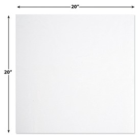 Current White Tissue Paper Value Pack- Set of 100, 20"x20"