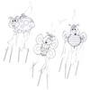 Baker Ross Glass Painting Bug Suncatcher Windchimes (Pack of 3)