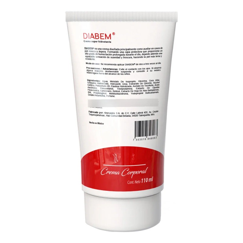 Crema Super Hidratante | Diabem | Para Piel Extra Seca