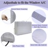 Indoor Air Conditioner Cover for Window Units, Inside Window AC