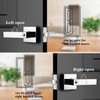 Probrico Heavy Duty Square Keyed Door Lever with Lock and