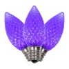 Vickerman C7 LED Purple Faceted Twinkle Replacement Bulb, Package of
