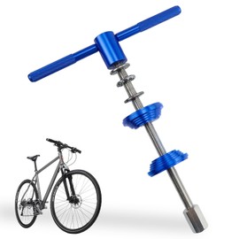 Press Tool for Bicycle Headset, Mountain Bike Headset Installations, Headset Press Tool, Bicycle Pressing Tool Bottom Bracket, Bicycle BB Press Bottom Bracket (Blue)