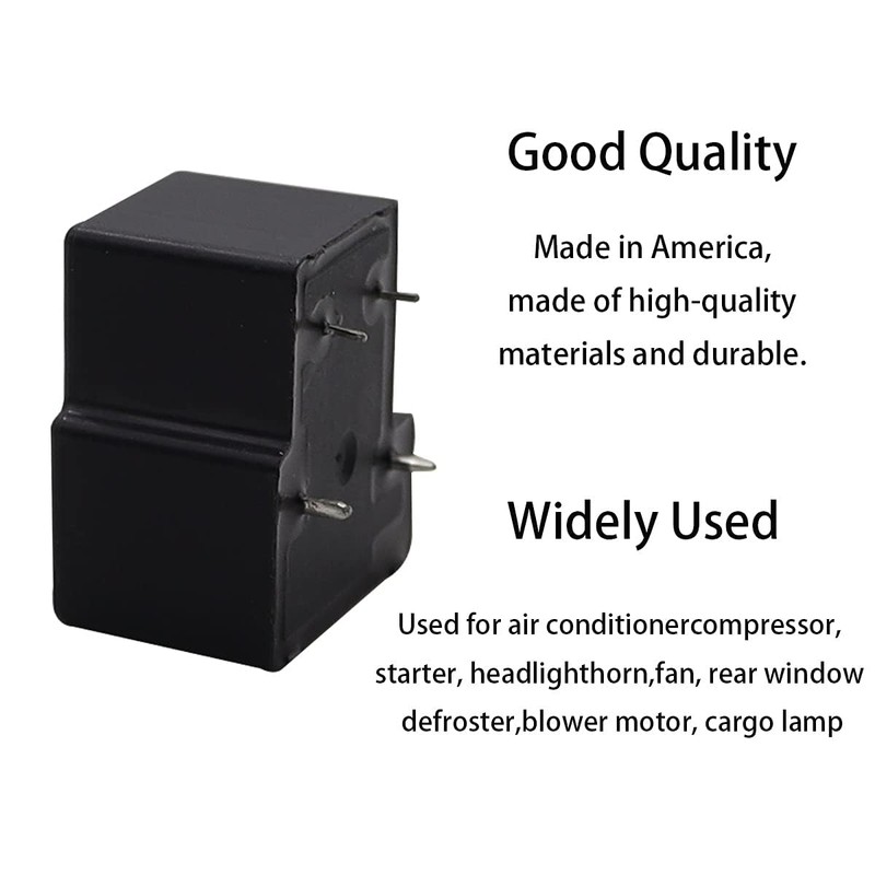Tnuocke G8P-1A4P-12VDC 30A 250VAC Fully-Sealed PCB Relay for PC Board