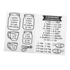 OHPHCALL Measuring 2pcs Kitchen Conversion Chart Cooking Baking Tools Ingredient