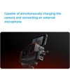 Twaxl Audio Adapter (Horizontal) Audio Head for Insta360 Ace Pro/Ace