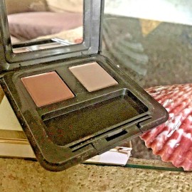 Monteil Paris Brand New Monteil Paris Rich Powder Eyeshadow Grand Duo - Twilight Blush/ Twilight Oyster