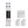 Jadeshay Electricity Meter, DIN Rail, AC Meter, 1 Phase KWh